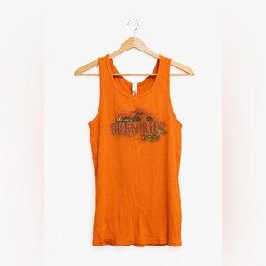 Abella Vibrant Orange Tank Top
